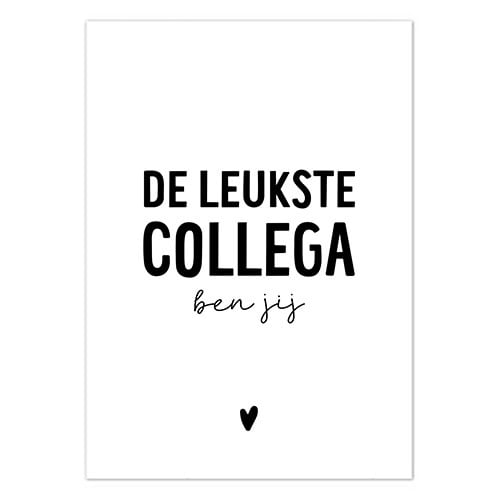 Liefz: kaart a6 - de leukste collega ben jij