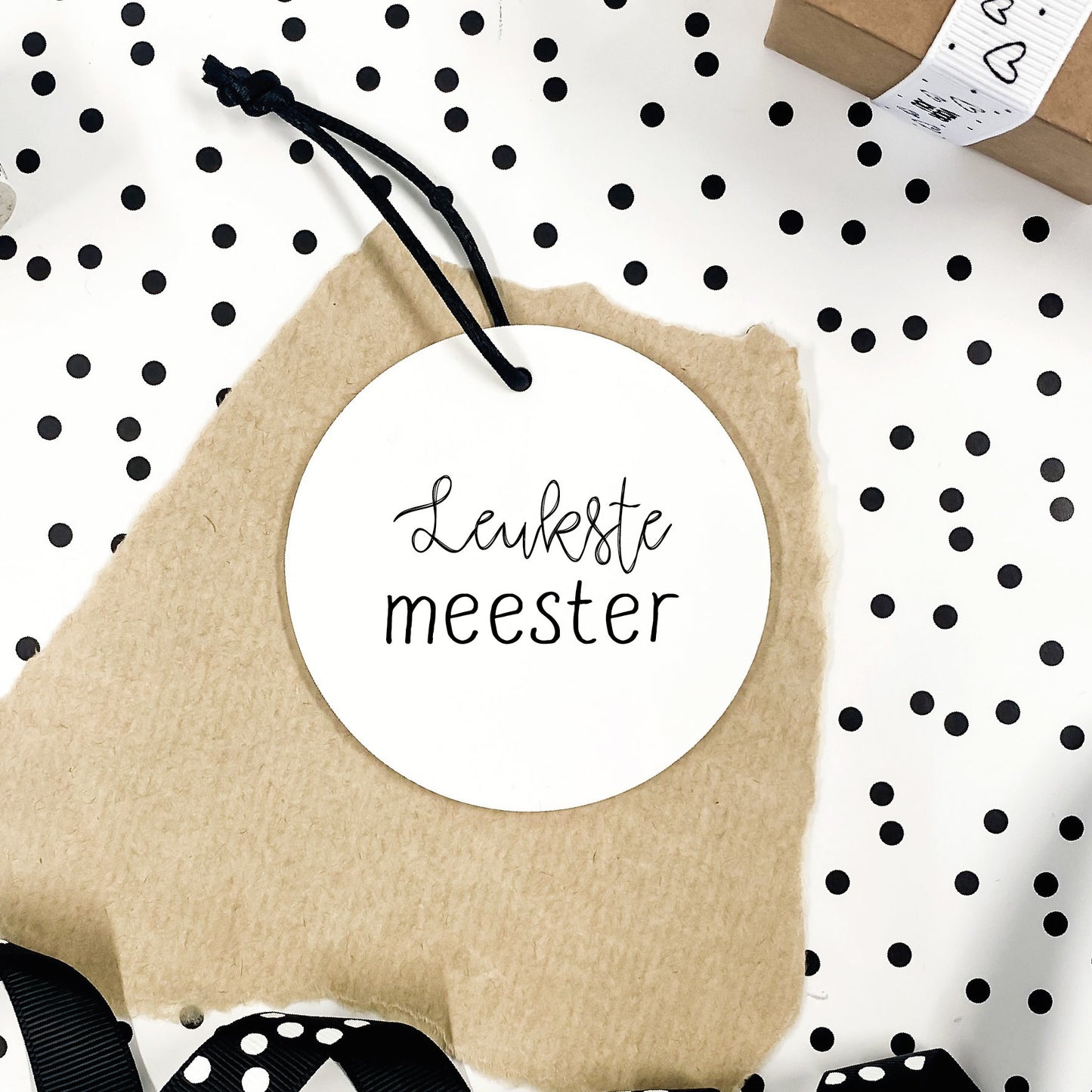 Winkeltje van Anne Mini roundie hanger | Leukste meester