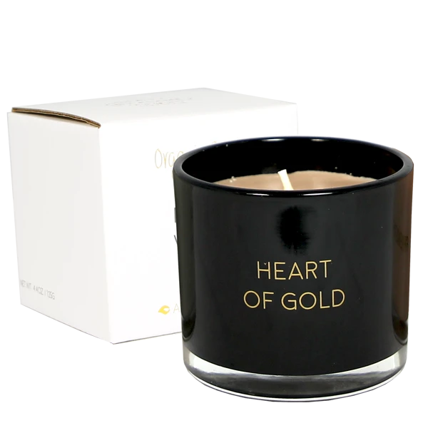 My flame: GEURKAARS MET WENS-ARMBAND - HEART OF GOLD
