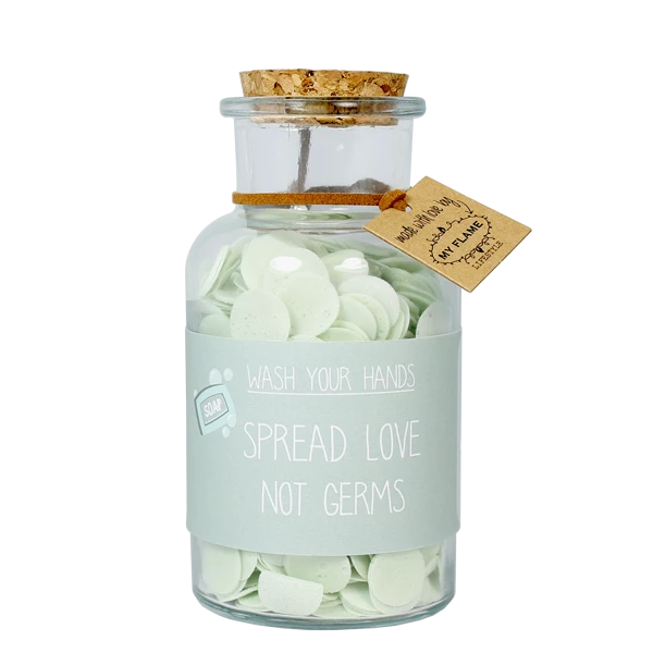 My Flame: HANDZEEP - SPREAD LOVE, NOT GERMS