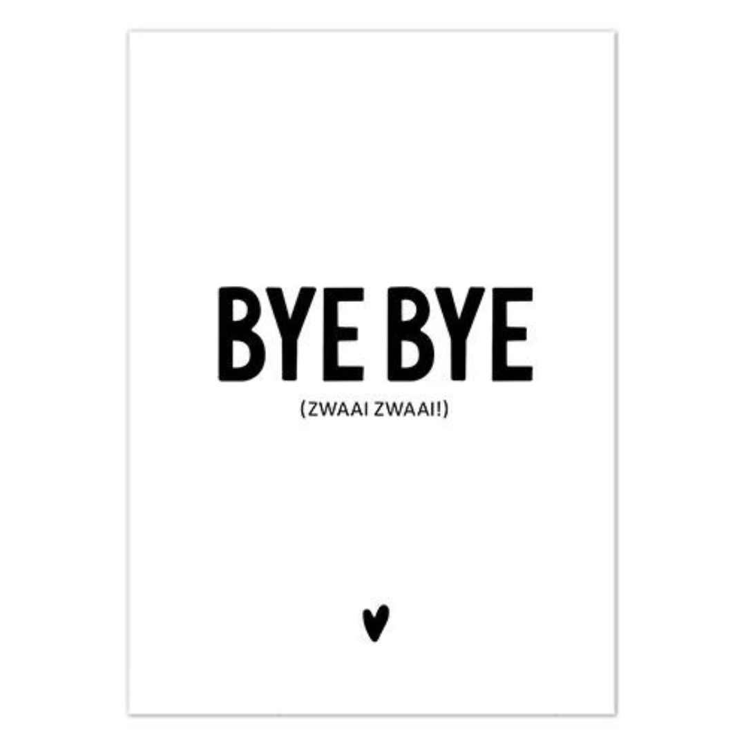 Liefz: kaart a6 - Bye bye zwaai zwaai