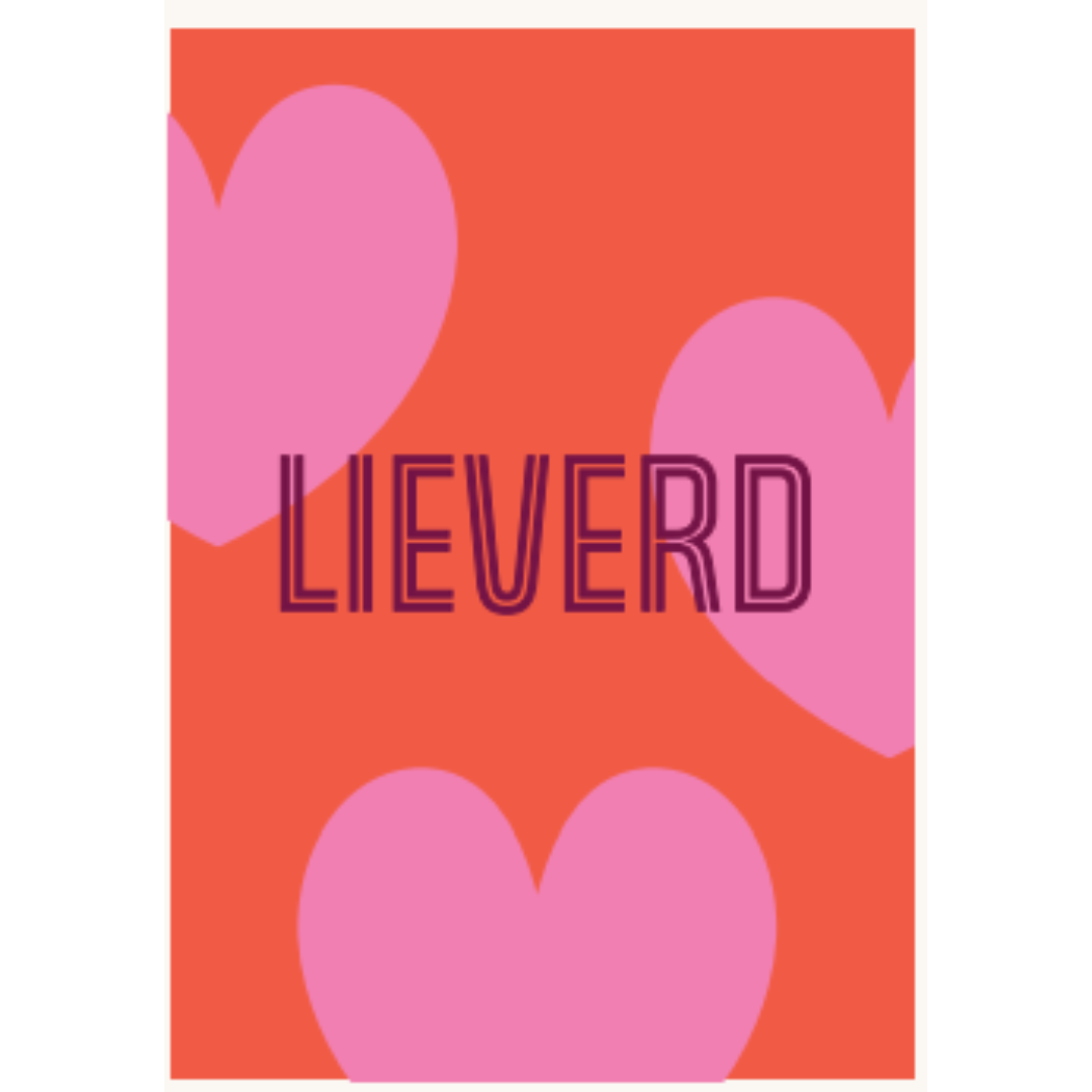 Dequ: kaart a6 - Lieverd