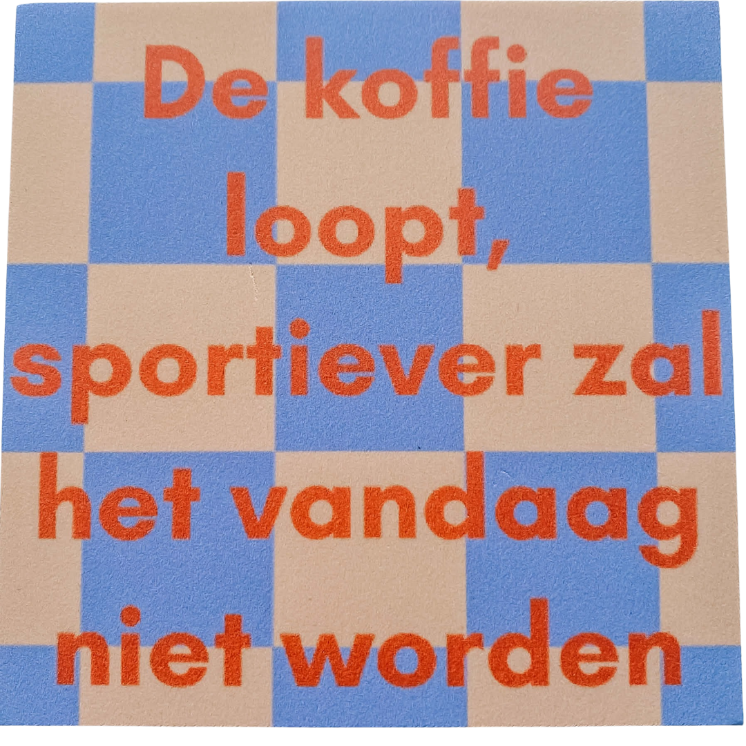 LE: tegeltje forex - de koffie loopt, sportiever zal het vandaag niet worden