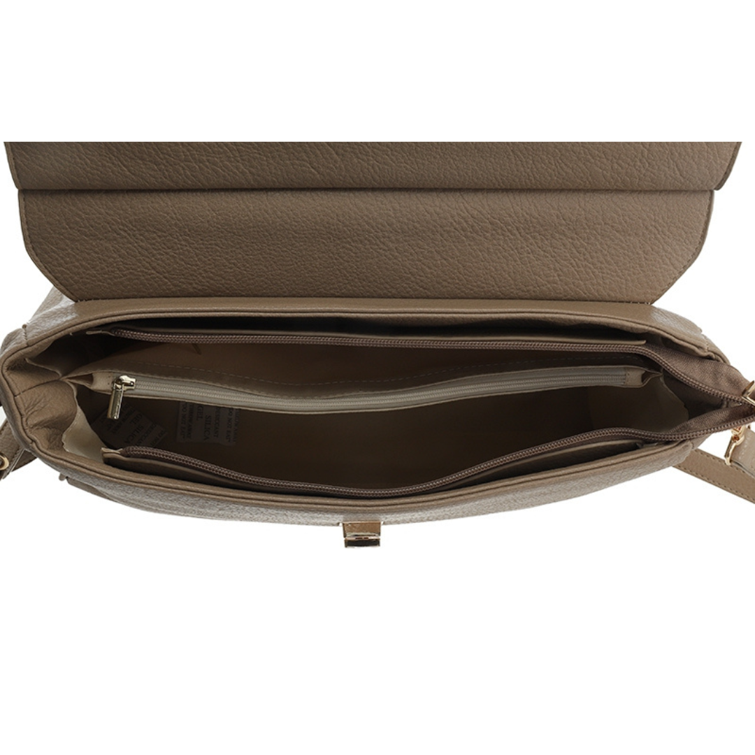 I'm dutch: handtas - Borello - khaki