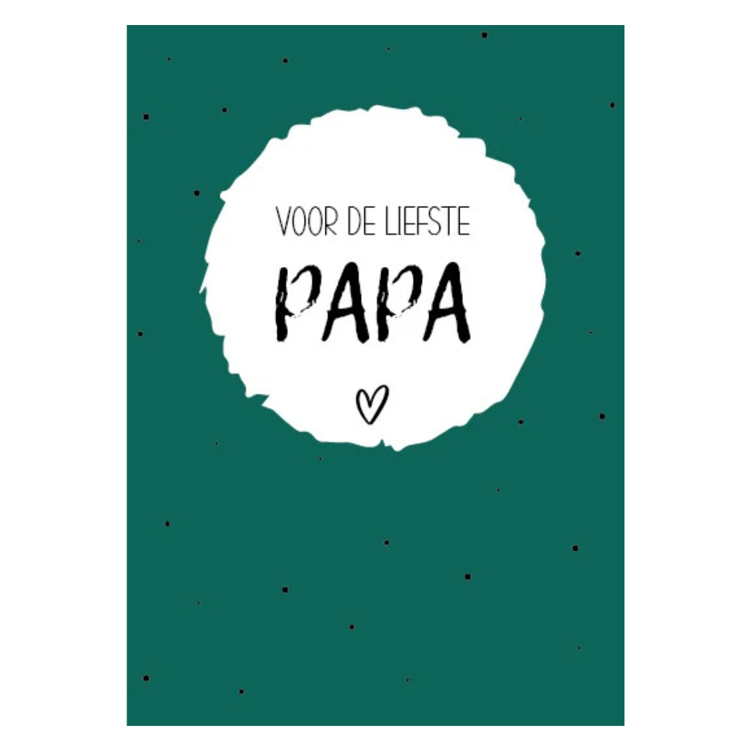 Labelgeluk: Kaart A6 | Voor de liefste Papa