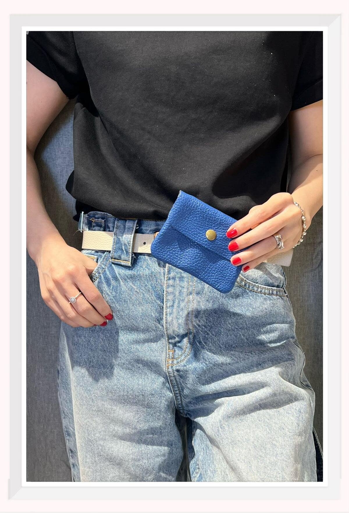 Portemonneetje klein - blauw