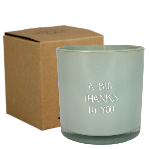 My Flame: SOJAKAARS - A BIG THANKS TO YOU - GEUR: MINTY BAMBOO