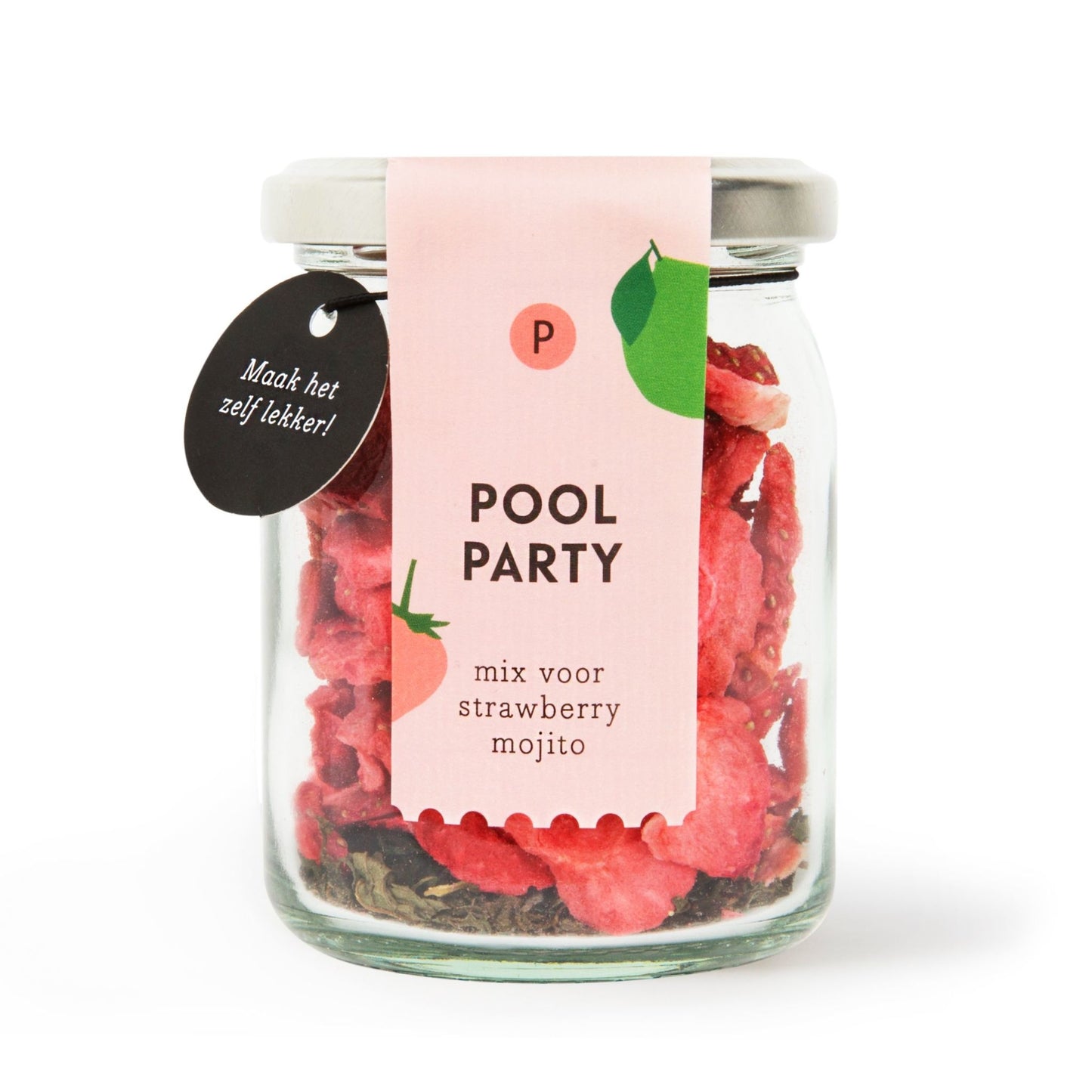 Pineut Pool party (mix voor strawberry mojito)