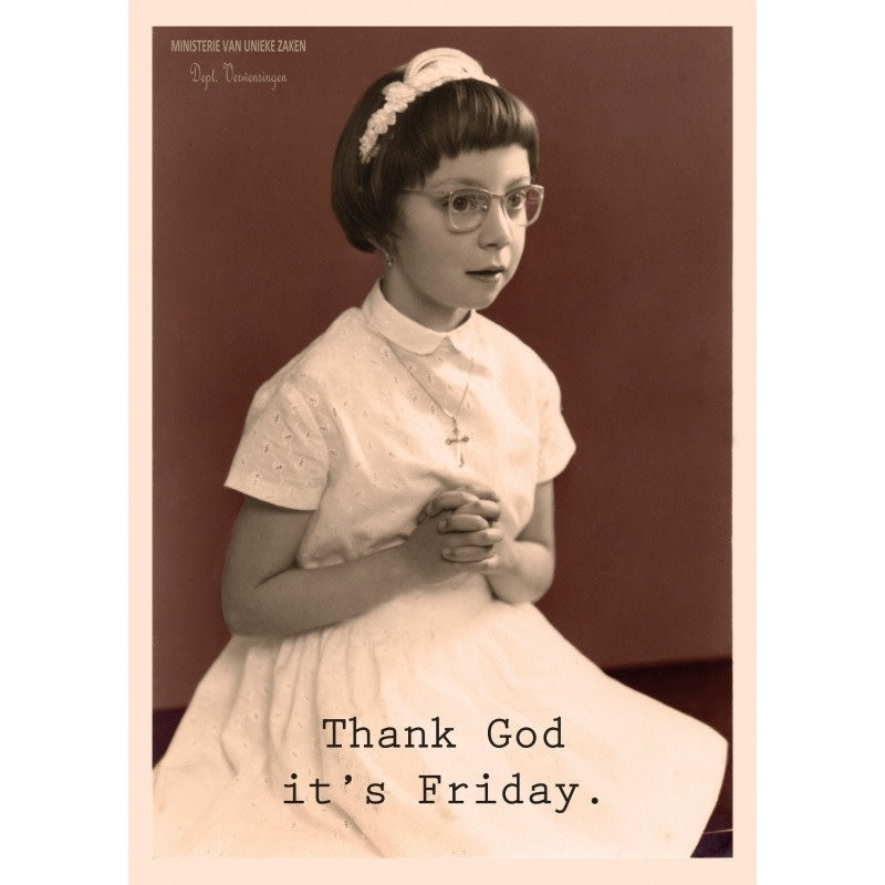 ministerie van unieke zaken kaart a 6 Thank God it's Friday