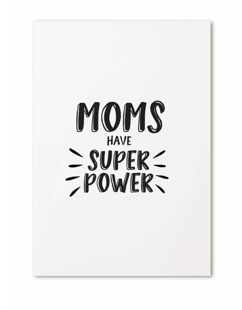 Zoedt: kaart a6 - Moms have super power