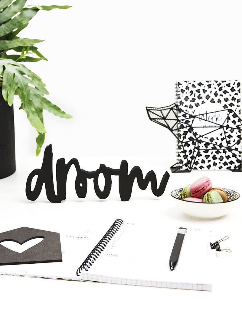 Zoedt DROOM van zwart hout