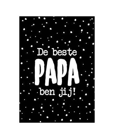 Kassaplan: kaart a6 - de beste papa ben jij
