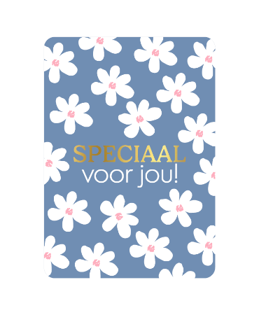 KP: kaartje a6 - Speciaal voor jou!