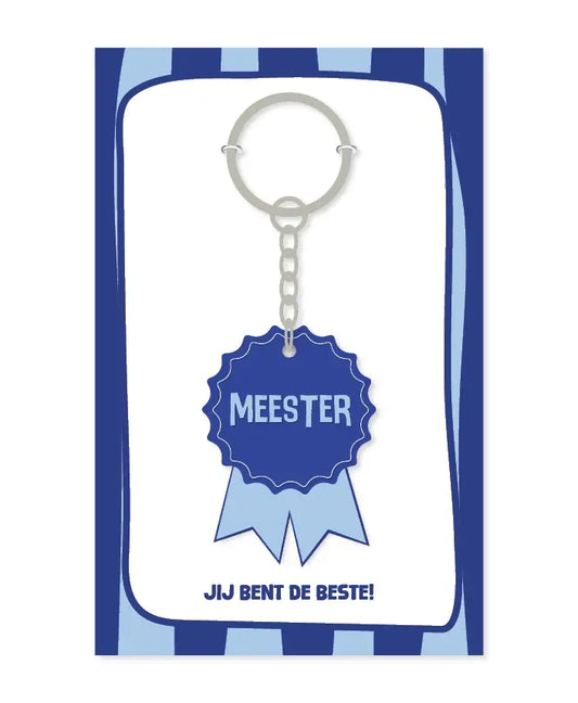 KP: sleutelhanger - meester