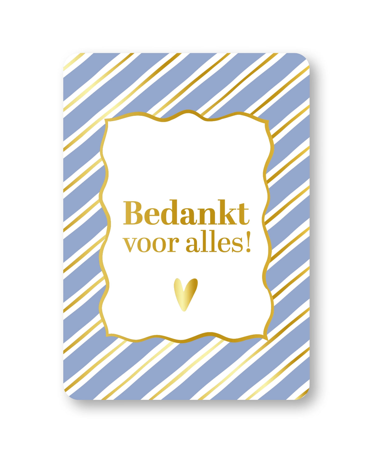Wenskaart | Bedankt voor alles