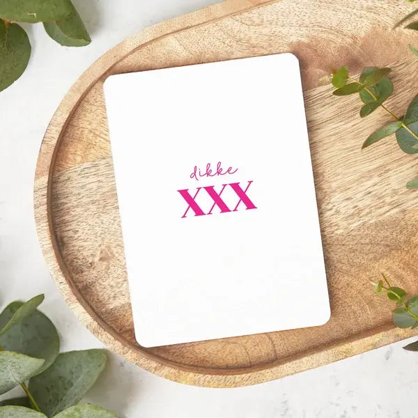 Liefz: kaart a6 - dikke XXX