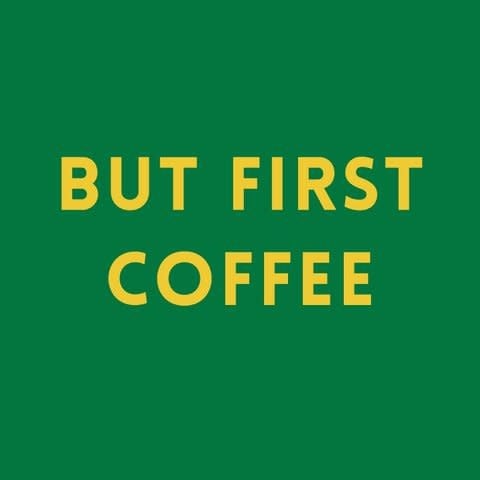 LE: tegeltje forex - but first coffee