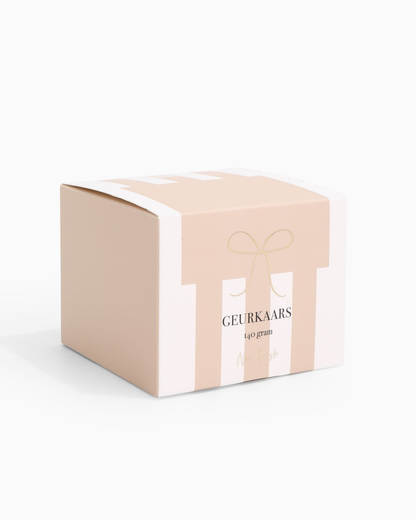 Stationery & gift: Geurkaars | Keramiek Beige