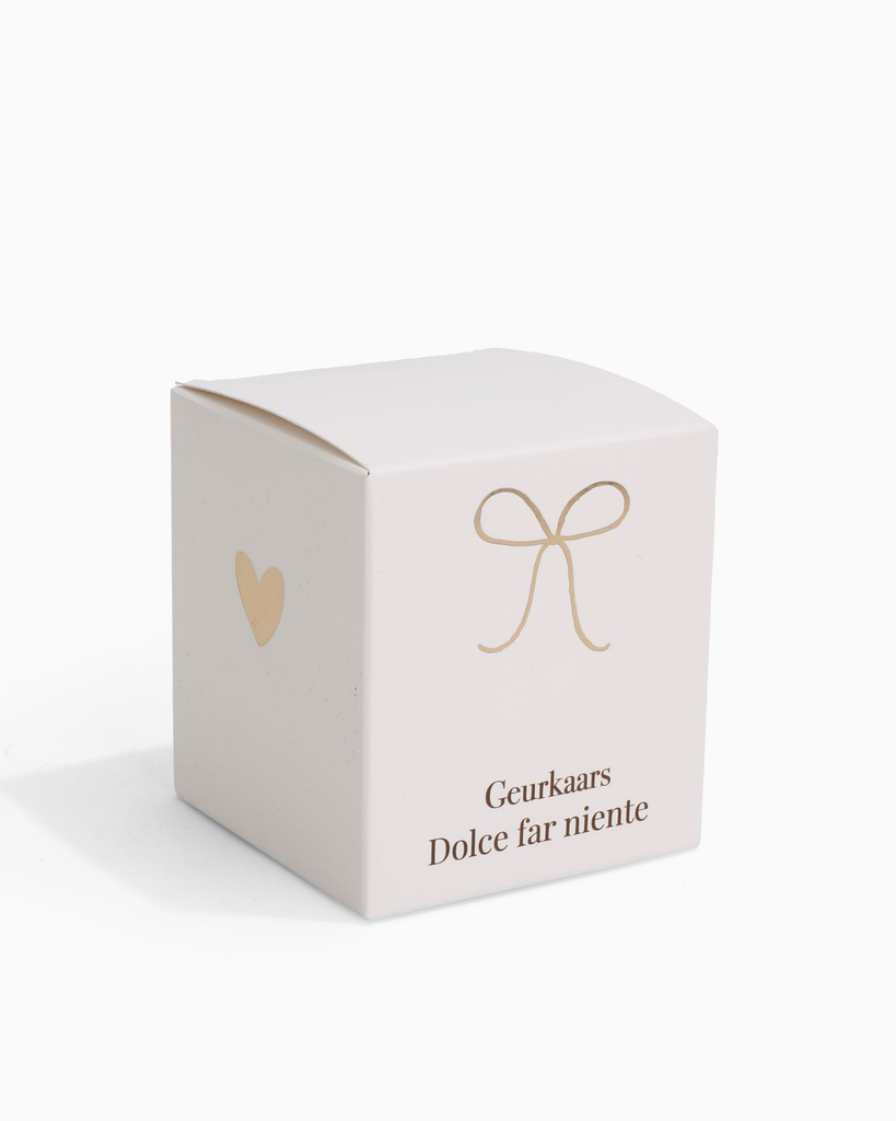 Stationery & gift: Geurkaars | Gouden strik