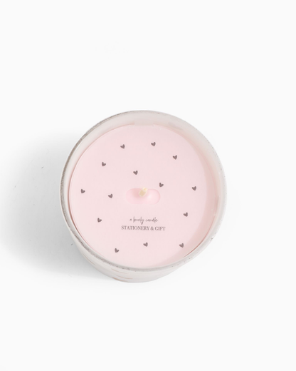 Stationery & gift: Geurkaars - hartjes
