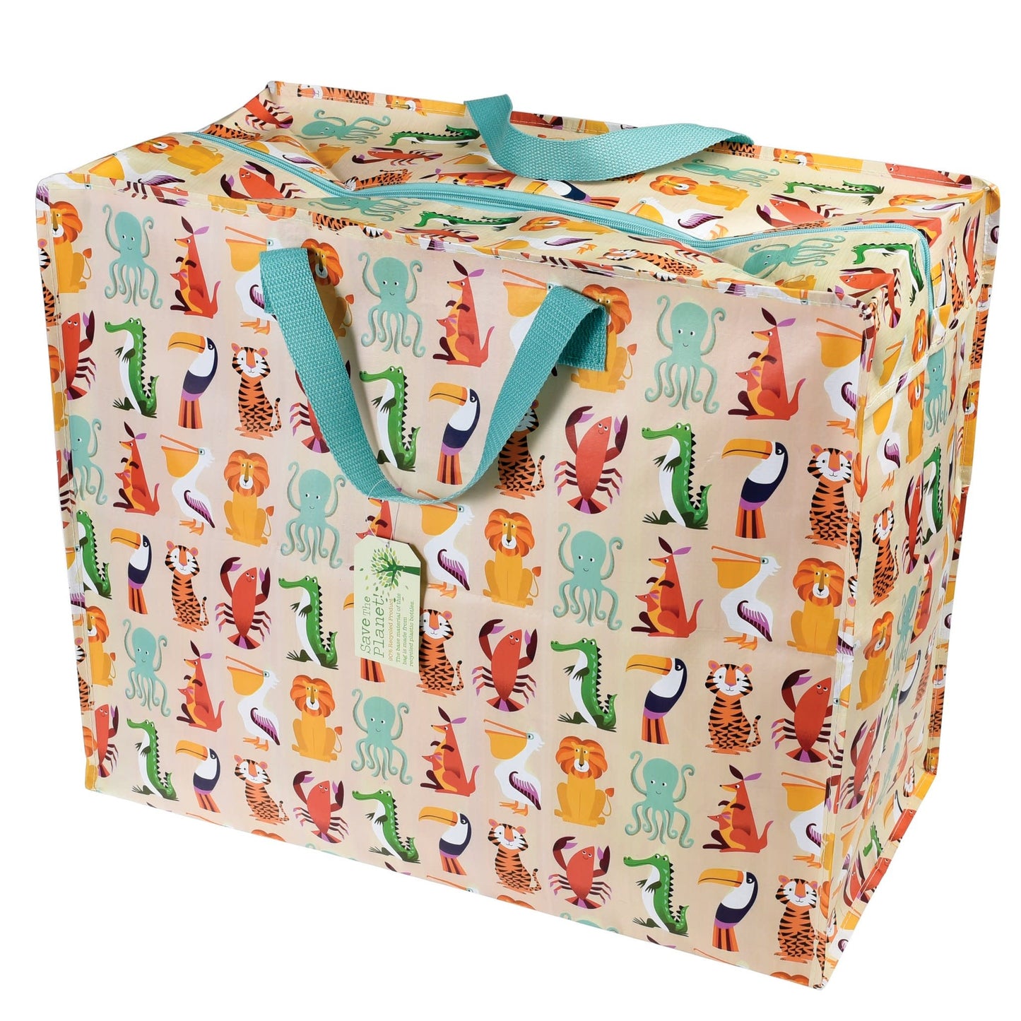 Jumbo storage bag - Colourful Creatures