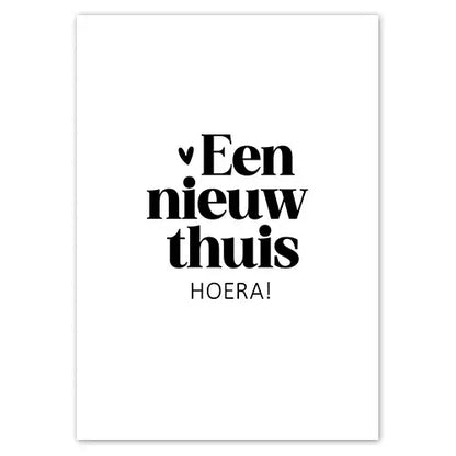 Liefz: kaart a6 - een nieuw thuis