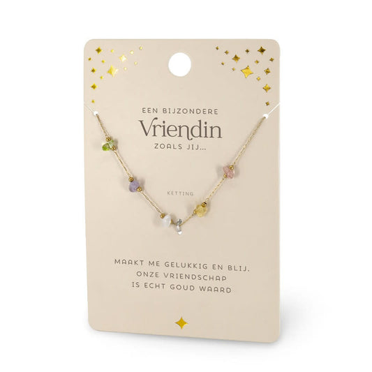 Miko: Edelsteen ketting - Vriendin