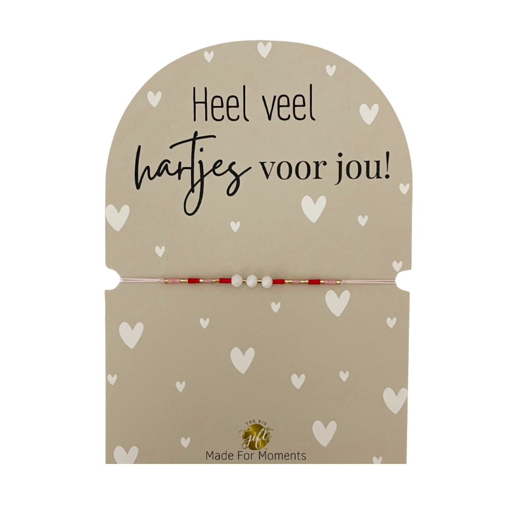 The big gifts: Armband – Hartjes Voor Jou