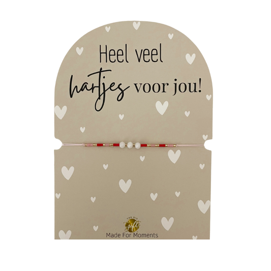 The big gifts: Armband – Hartjes Voor Jou
