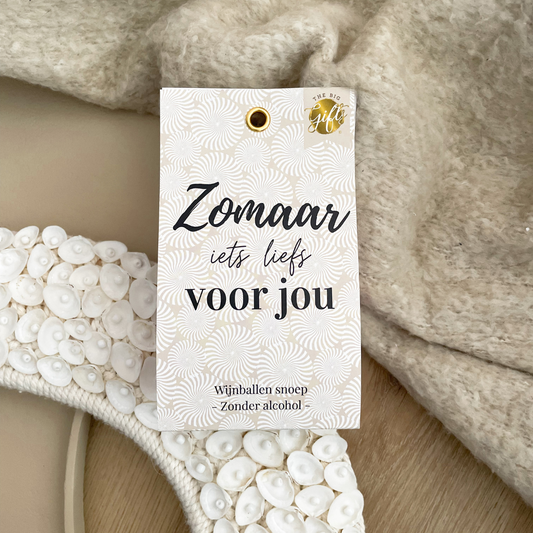 The big gifts: Wijnballen – Snoep - Zomaar iets liefs voor jou