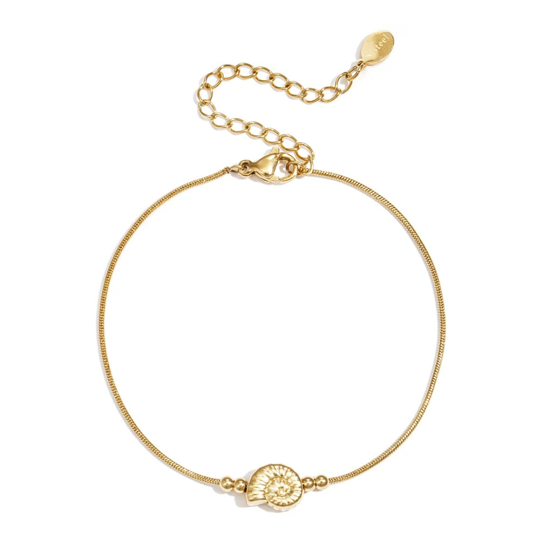 Armbandje: schelp