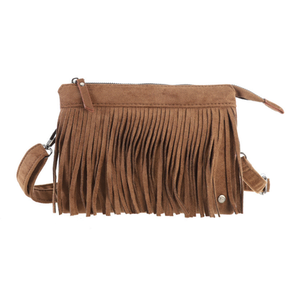 I'm dutch: Handtas - telefoon- en schoudertasje Salla - Camel