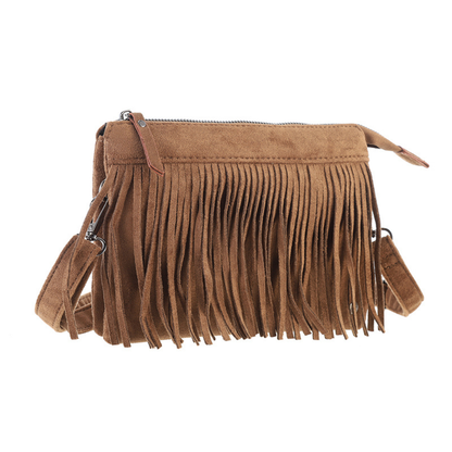 I'm dutch: Handtas - telefoon- en schoudertasje Salla - Camel