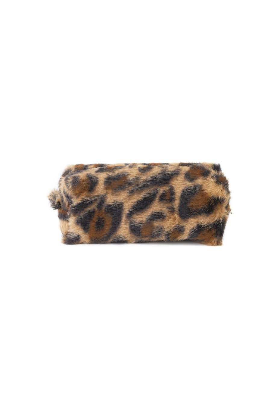 Yehwang: make-up tas zachte luipaard sterretje - khaki