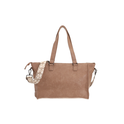 I'm dutch: handtas - shopper Avignon - camel