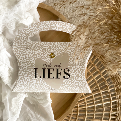 The big gifts: Snoep Tasje – Veel Liefs