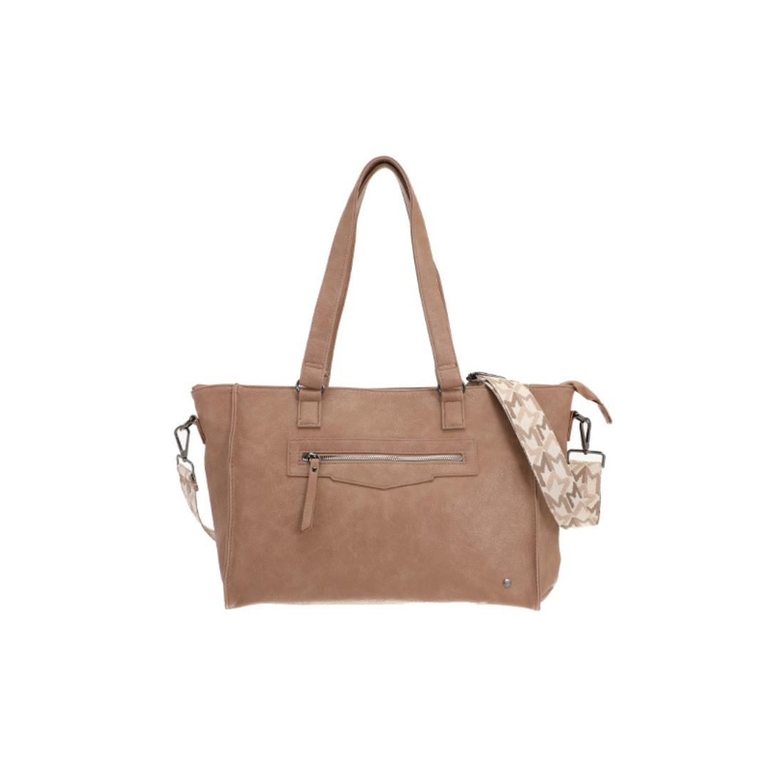 I'm dutch: handtas - shopper Avignon - camel