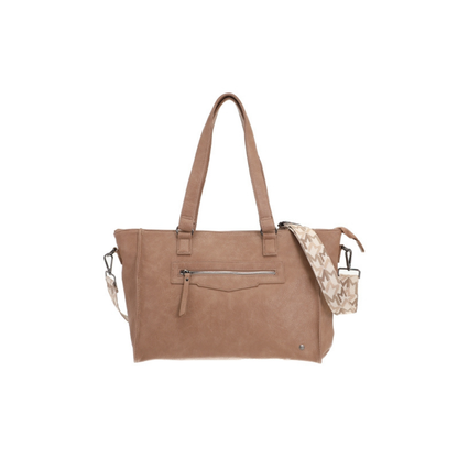 I'm dutch: handtas - shopper Avignon - camel