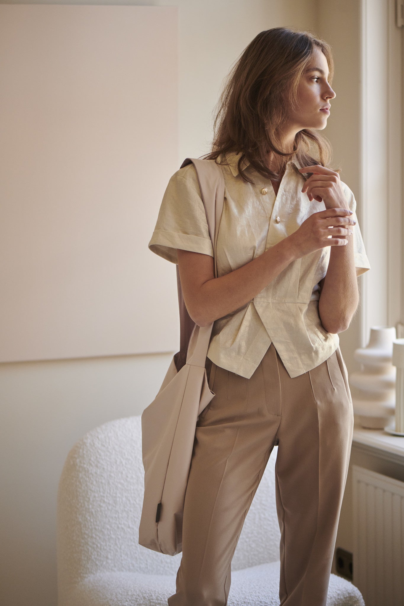 tinne + mia cross Feel good bag - blush | give love