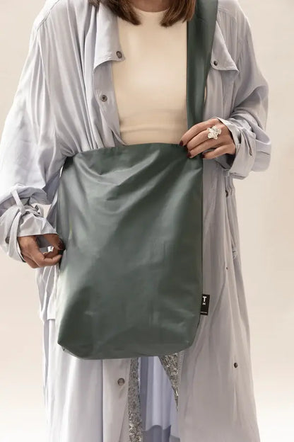 Tinne + Mia: Feel good bag | chinois green