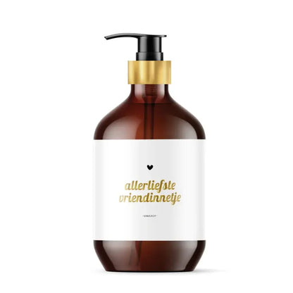 Winkeltje van Anne: handzeep - vriendinnetje goudfolie