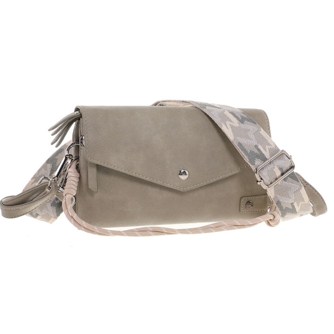 I'm dutch: Handtas - schoudertasje Stanfield - light green