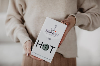 Janneke's Warmtesjaal stip oudgroen | biologisch lijnzaad