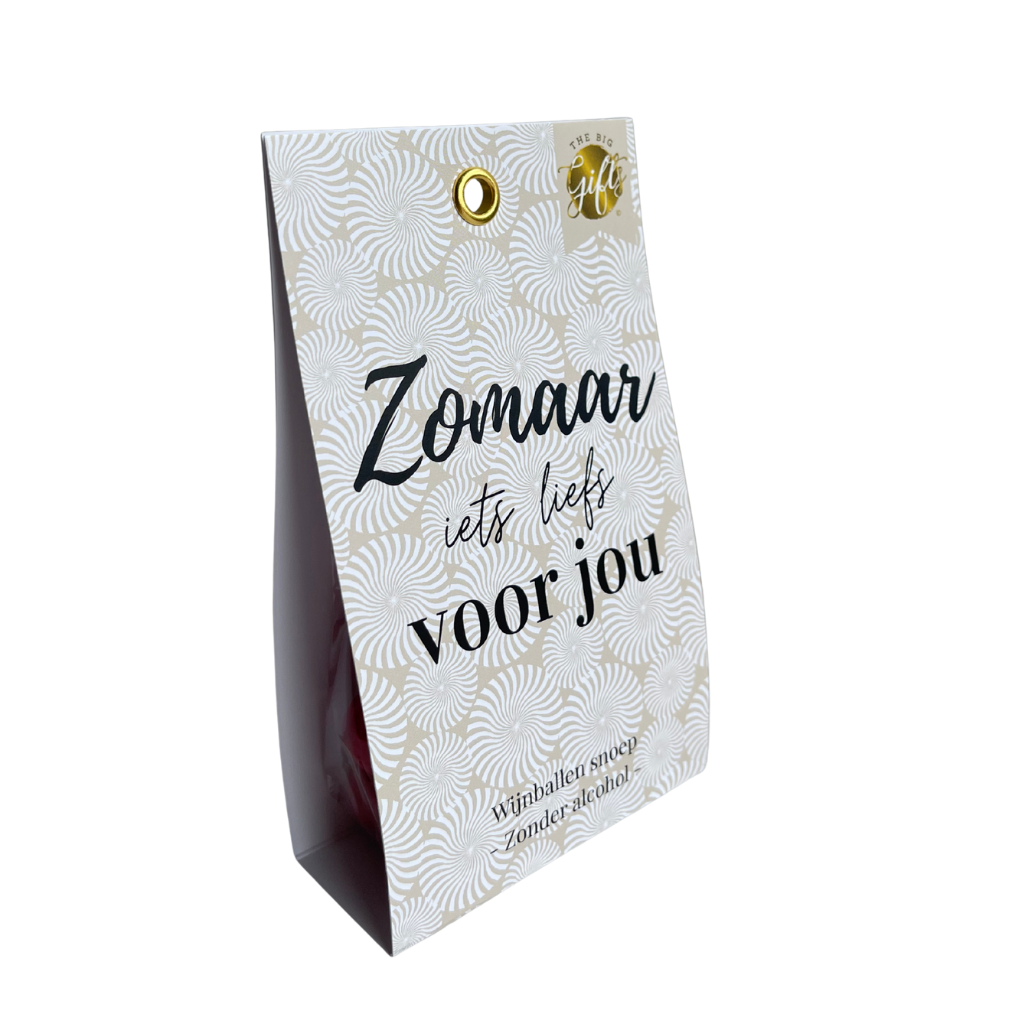 The big gifts: Wijnballen – Snoep - Zomaar iets liefs voor jou