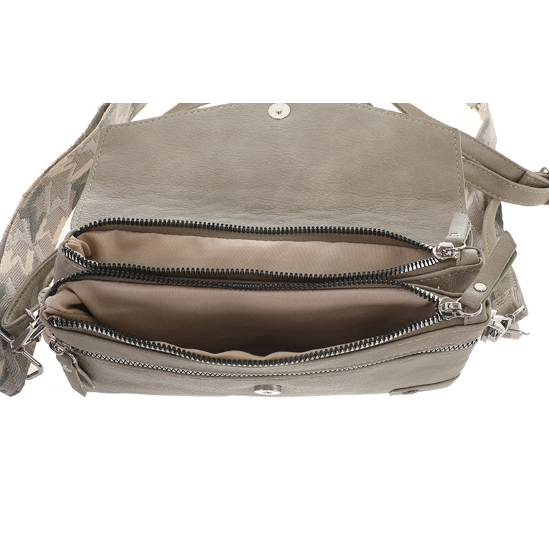 I'm dutch: Handtas - schoudertasje Stanfield - light green