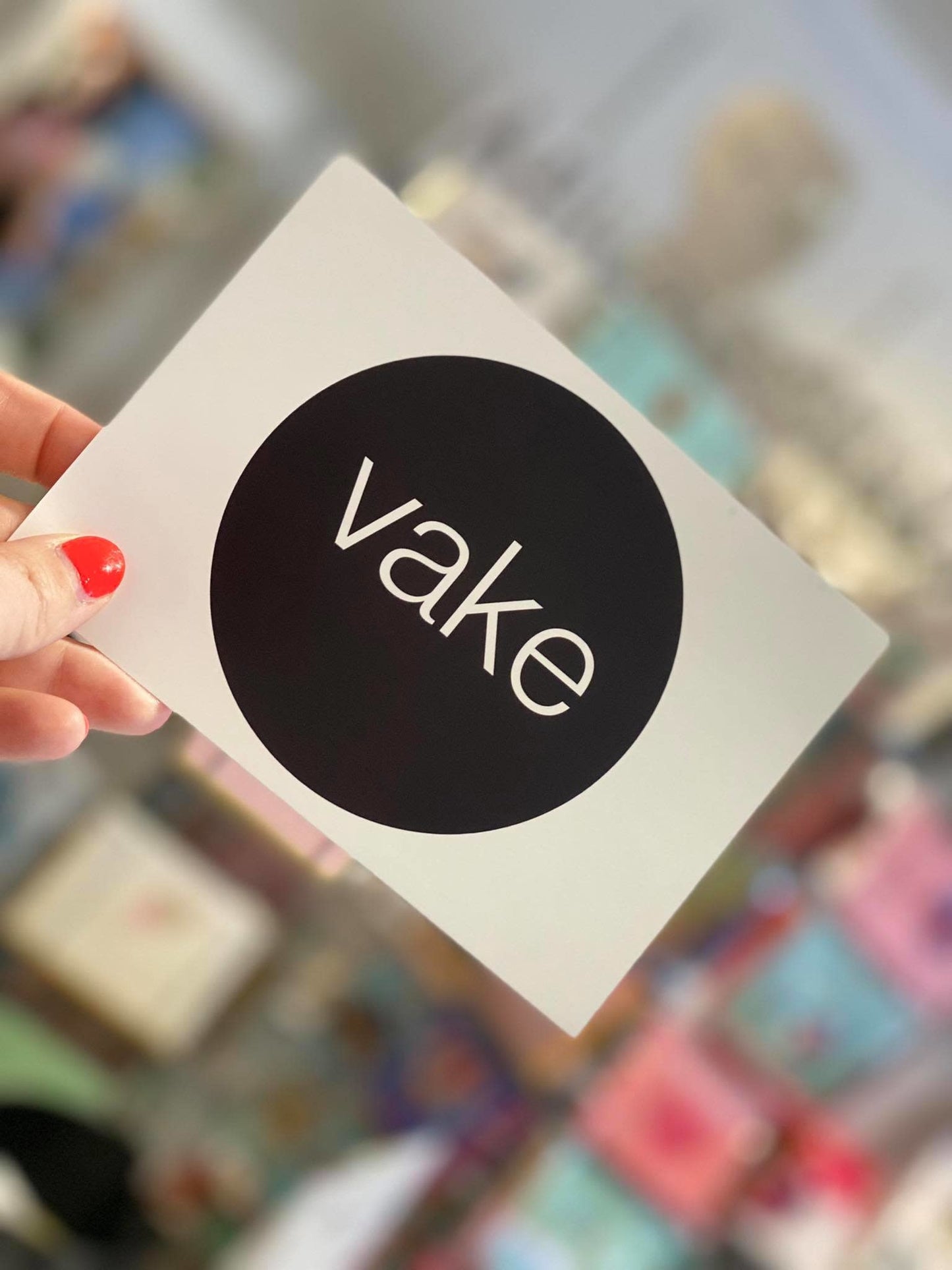 kaartje a6: VAKE