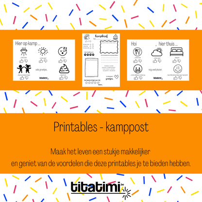 titatimi - printable - bundel kamppost