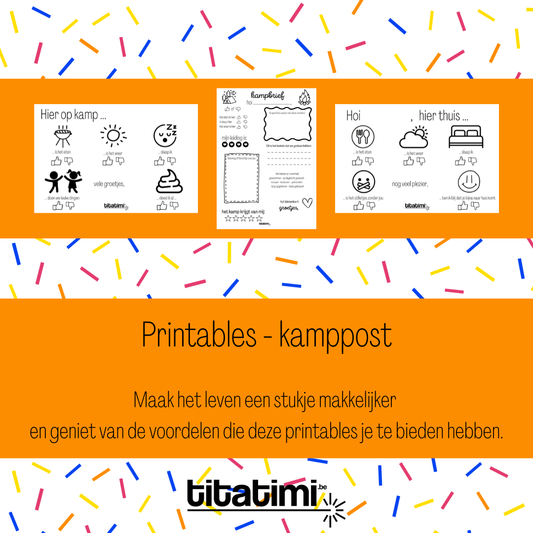 titatimi - printable - bundel kamppost