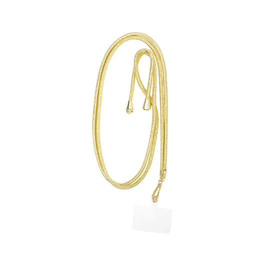 Yehwang: Telefoonsnoer metallic - goud