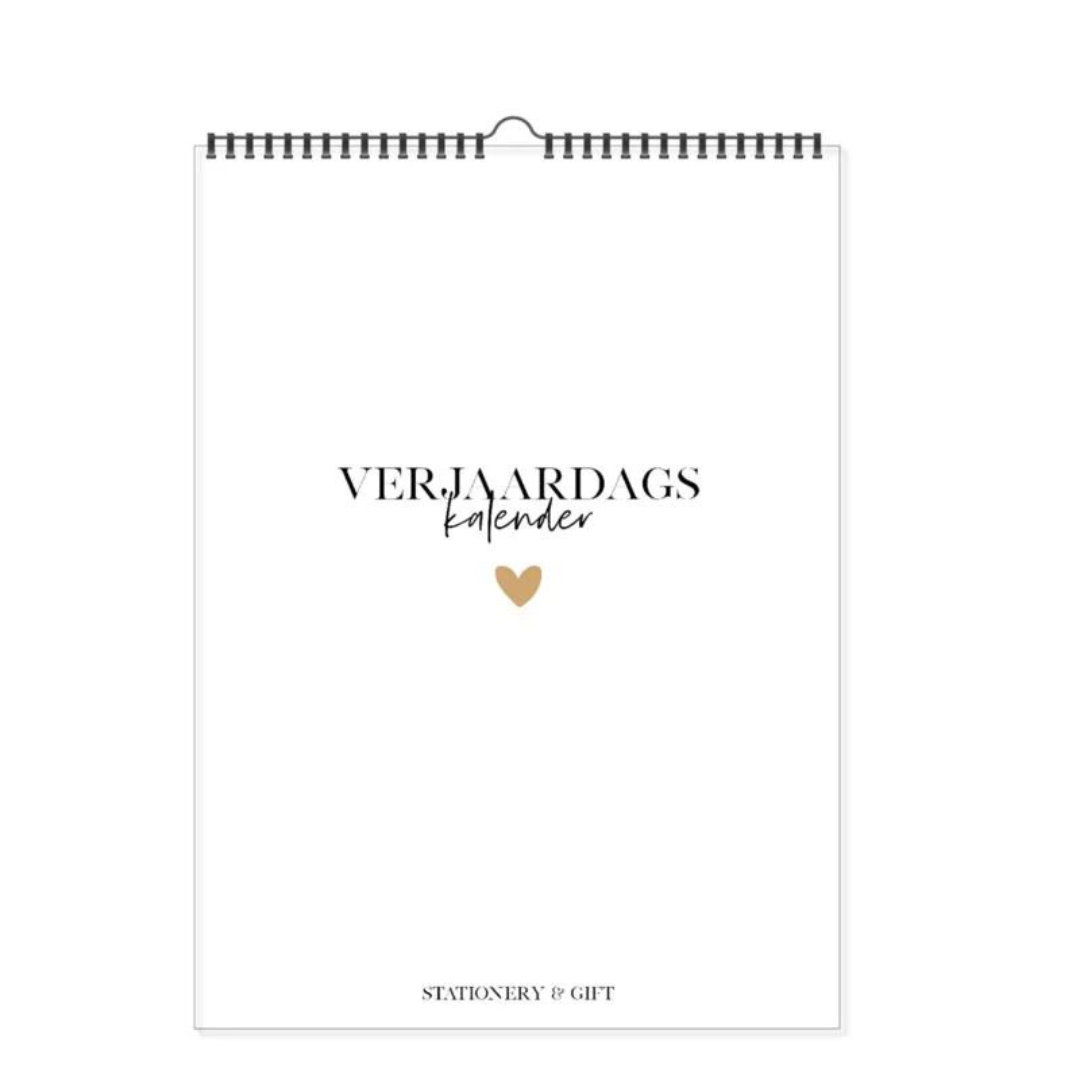 Stationery & gift: Verjaardagskalender 'Awesome'